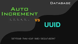 Database Auto increment vs UUID - Which is Right for You?