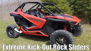 Polaris RZR Pro XP Extreme Kick-Out & Low Profile Rock Slider Installation