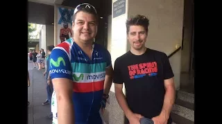 WalrusRider Meets Peter Sagan Before Tour Down Under Start (2018)