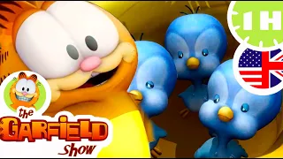 🐣 Garfield becomes the birds' mama ? 🐣