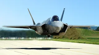 US F-35 Pilot Performs Insane Vertical Take Off