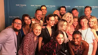 Compilation of Sarah Paulson and the cast of AHS Cult attending Chers concert - part 2