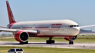 Air India Boeing 777-300ER Departure from Toronto to Delhi | VT-ALM