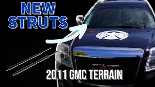 How To Replace Hatch Struts To Fix A Failing Hatch Trunk - 2010-2017 GMC Terrain SLT-1 V6