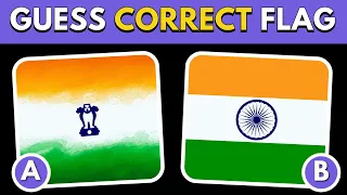 Guess The Correct Flag ☑️ Flag Challenge | 60 Ultimate Levels Quiz 2024