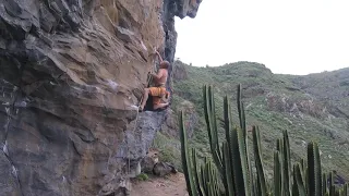 Climbing in Tenerife