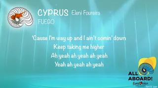 Eleni Foureira - Fuego (Cyprus) [Karaoke Version]