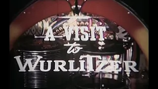 Wurlitzer Jukeboxes - Factory Tour - "A Visit to Wurlitzer" 1940's