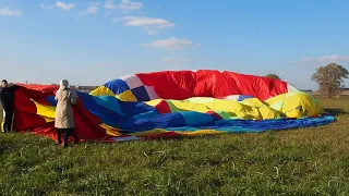Наполнение воздушного шара
