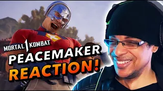 Mortal Kombat 1 Peacemaker Gameplay Trailer Reaction! #mortalkombat1 #peacemaker #johncena