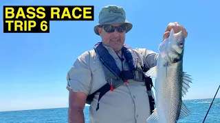 Bass Race Episode 6 - Inshore Boat Lure Fishing on the Sussex Coast, Bass, Cod, Pollock, Wrasse