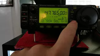 Icom ic-706MKIIG program standard repeater