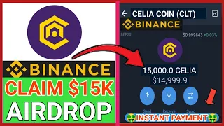 $15,000 USDT CLAIMED FROM CELIA AIRDROP | HOW TO CLAIM | KYC / WITHDRAWAL 👉CELIA EXCHANGE AIRDROP