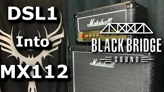 Marshall DSL1 Paired With MX112R Cab - Demo / Review