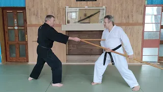 Jitte No Bo Bunkai-kumite Nr. 1