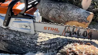 Stihl MSA 300c Worlds Most Powerful Battery Saw