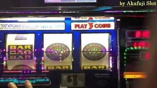 ★LIVE !! SUPER MEGA BIG WIN★Free Play $120/Triple Double Diamond $1Slot "Continuous BIG WIN" Akafuji
