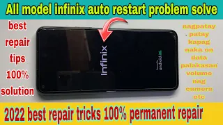 Infinix Note 7 Or Any Infinix Auto Restart Problem Solve 100% Best Repair Tips! Pwde Mo ito DIY'