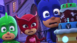 Pyjamashjältarna - Catboy and the Great Birthday Cake Rescue - PJ Masks På Svenska - Barnsånger