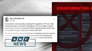 Robredo camp denounces allegations of sex video involving daughter | ANC