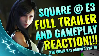 Full Final Fantasy 7 Remake Trailer, Gameplay, and Tifa Reveal @ E3 REACTION!!!