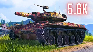 World of Tanks T49 - 5.6K Damage & T49 - 5K & T49 - 12K Assist