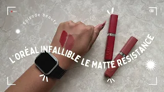 Los labiales virales de Kendall Jenner ~ L'Oréal Infallible Le Matte Resistance Review ´･ᴗ･`