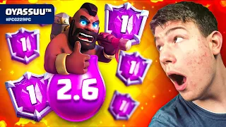 😱🥇PLATZ 1 der WELT mit 2.6 Schweinereiter... | Clash Royale Deutsch