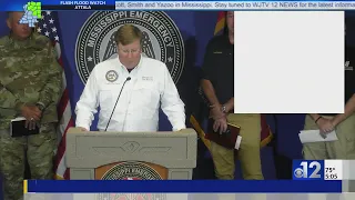 Mississippi governor provides update as Ida moves through state