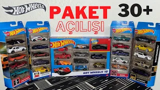 HOT WHEELS TOPLU PAKET AÇILIŞI | 30'DAN FAZLA ARABA