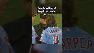 Angel Hernandez getting yelled at, a breakdown #baseball #umpire #mlb #sports