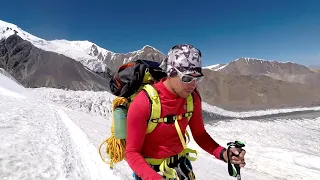 Экспедиция на Пик Ленина день 18-20 второй заход Lenin Peak 7134