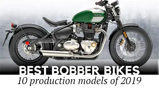 Top 10 Bobber Motorcycles Showing a Modern Take on Classic Stripped-down Designs