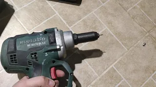 Аккумуляторный заклепочник Metabo NP 18 LTX BL