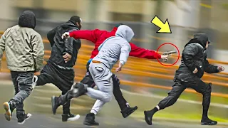 Hitting GANGSTERS in the Hood GONE WRONG! (MUST WATCH)