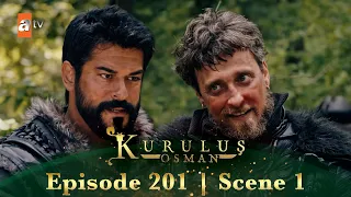 Kurulus Osman Urdu | Season 4 Episode 201 Scene 1 I Osman Sahab aur Tekfur Valens aamne saamne