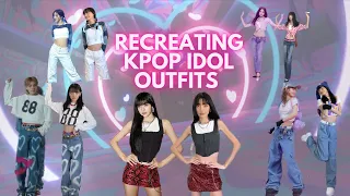 Recreating Kpop Idol Outfits: STRAY KIDS, BLACKPINK, LE SSERAFIM, ITZY, NEWJEANS