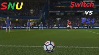 FIFA 18 Nintendo Switch vs PS4 Gameplay Comparison