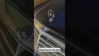 OLD MERCEDES E CLASS WITH V6