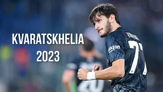 The Georgian Maradona - Khvicha Kvaratskhelia ● Skills, Goals & Assists ●  2023 ᴴᴰ