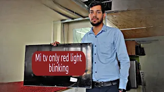 Mi TV red light blinking only// solution//how to repair mi tv backlight #mi #repairing #tv