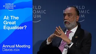 AI: The Great Equaliser? | Davos 2024 | World Economic Forum