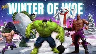 WINTER OF WOE.  GAMMA RADIATION. MCOC