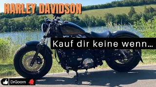 Wann du dir eine Harley kaufen solltest |HD Sportster 48| DrGoorn Motovlog