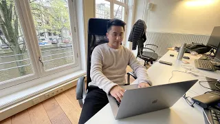 Un día de trabajo como PROGRAMADOR en Amsterdam Holanda