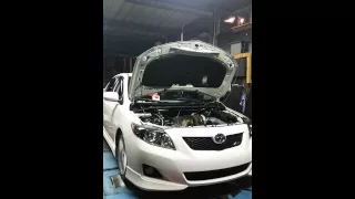 Corolla 2az turbo Dyno pull 528 whp