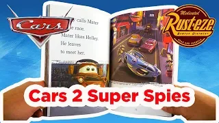 Cars Read Along Story book l Cars 2 -  Super Spies l Read Aloud Story Books for Toddlers