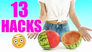 13 SUMMER LIFE HACKS DIE DU NOCH NICHT KENNST! ☀️ SOMMER HACKS 2017 I KINDOFROSY