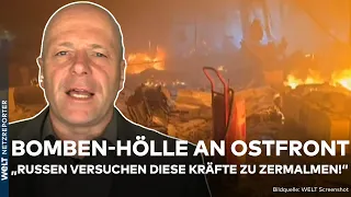 PUTINS KRIEG: Schwere Schäden an Ostfront! Russland feuert Gleitbomben auf Ziele in Ukraine