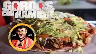 Quesadilla gigante LA MATONA VS Gordos con Hambre 2016 HD Foodporn